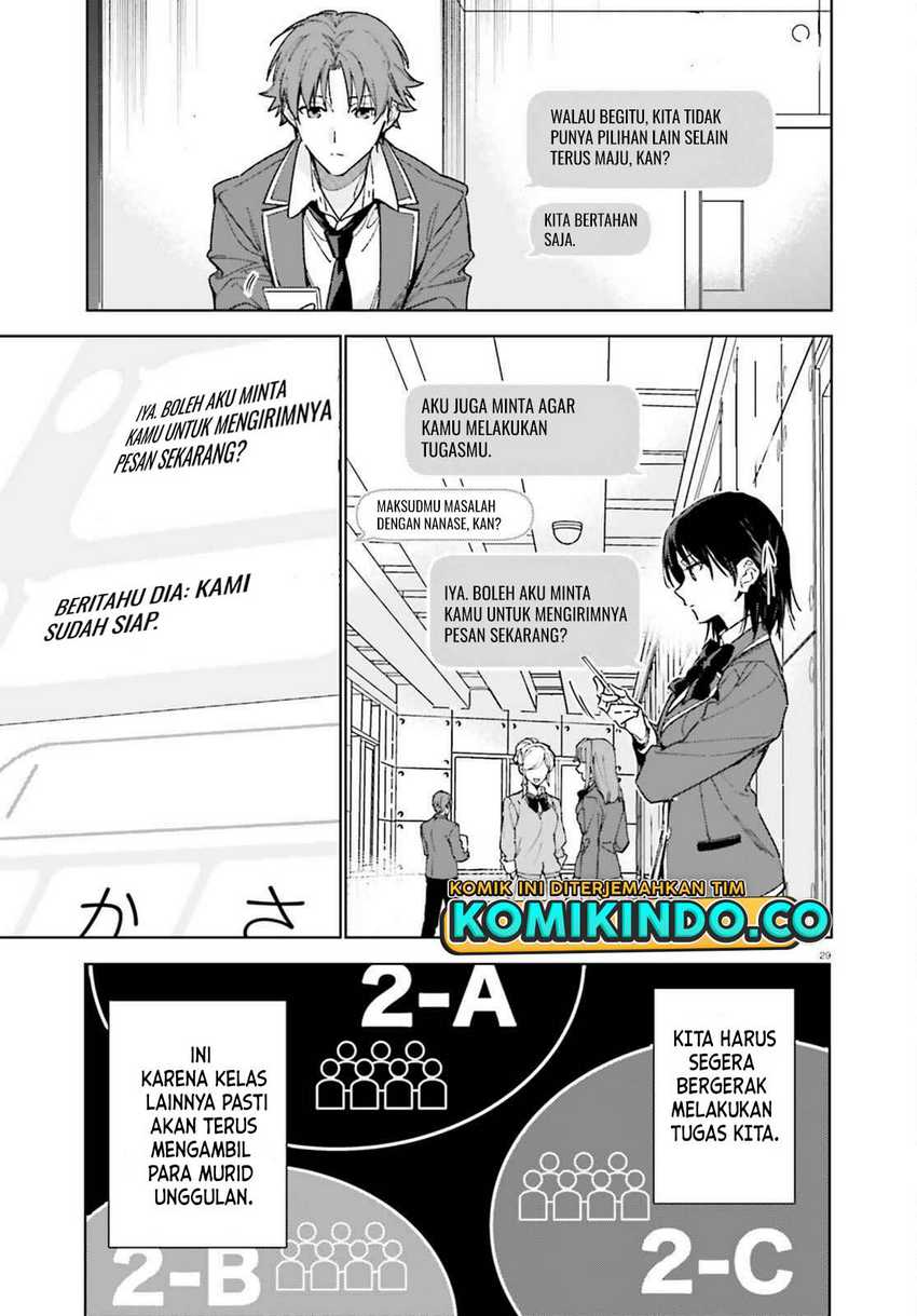 Youkoso Jitsuryoku Shijou Shugi no Kyoushitsu e: 2-nensei-hen Chapter 6 Gambar 30