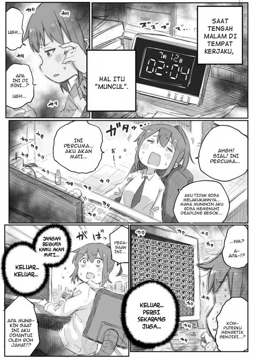 Baca Manga Shachiku-san wa Youjo Yuurei ni Iyasaretai Chapter 2 Gambar 2