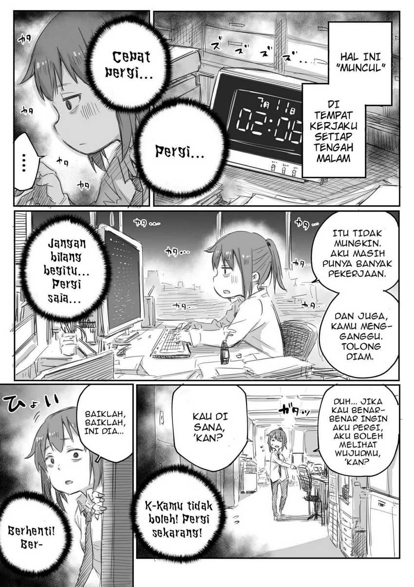 Baca Manga Shachiku-san wa Youjo Yuurei ni Iyasaretai Chapter 1 Gambar 2