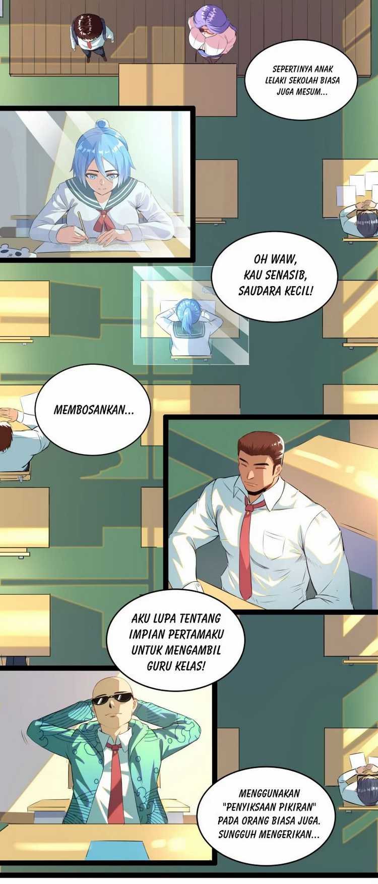 Superman High School Class F Chapter 1 Gambar 34