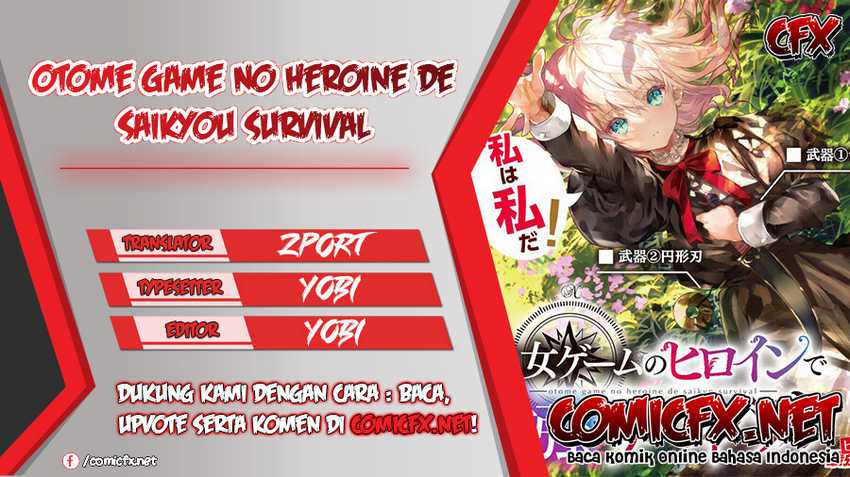 Baca Komik Otome Game No Heroine De Saikyou Survival Chapter 8 Gambar 1