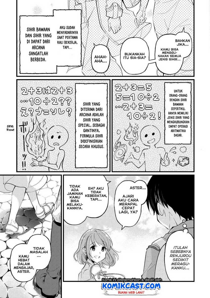 Ochikobore Mahou Tsukai Wa, Kyou Mo Muishiki Ni Cheat Wo Tsukau Chapter 3 Gambar 16