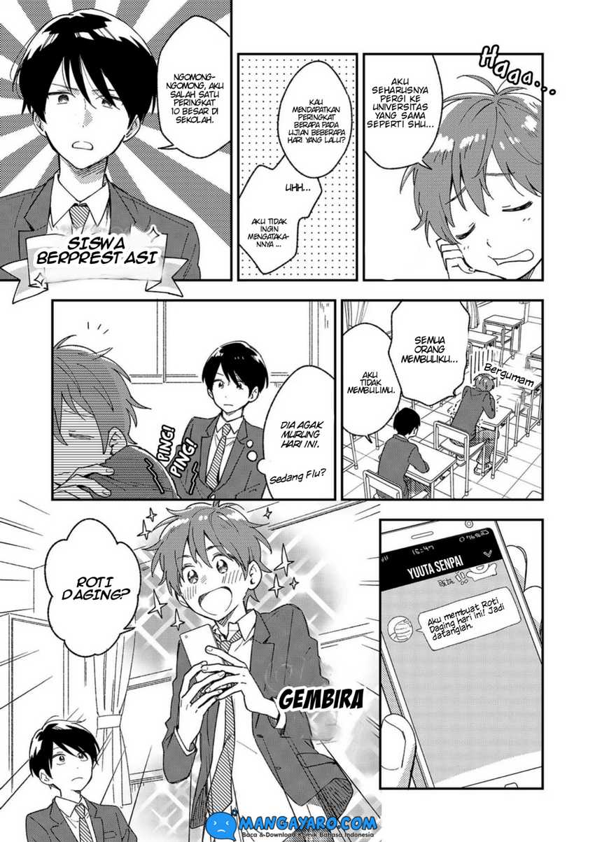 Danshi Koukousei wa Kyou mo Onaka ga Suiteiru Chapter 4 Gambar 4