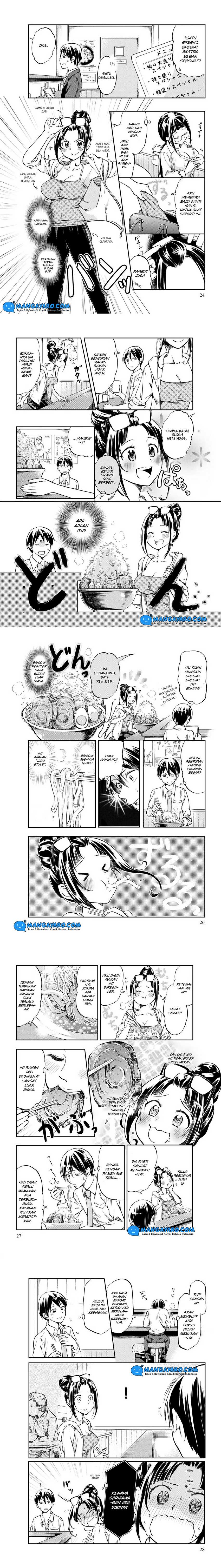 Harukawa-san wa kyou mo uete iru Chapter 3 Gambar 3