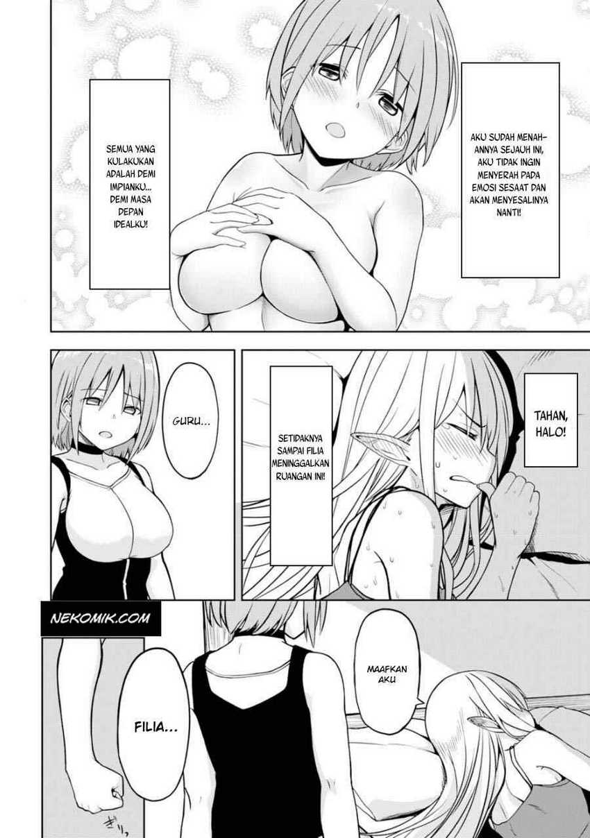 Eroi Koto Suru Tame ni Kyonyuu Bishoujo Dorei o Katta Hazu ga, Oshishou-sama to Shitawa Rete Omotta Toori ni Ikanaku Naru Hanashi Chapter 4 Gambar 15