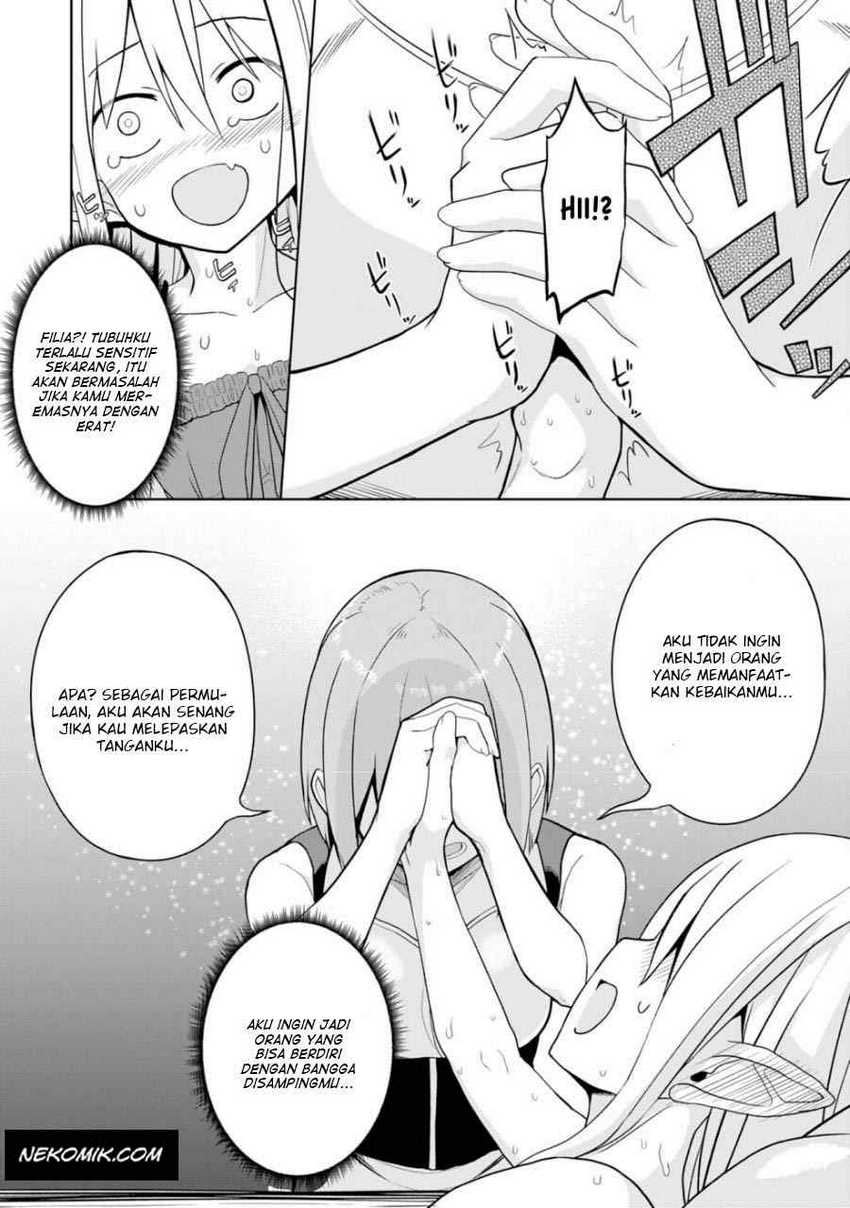 Eroi Koto Suru Tame ni Kyonyuu Bishoujo Dorei o Katta Hazu ga, Oshishou-sama to Shitawa Rete Omotta Toori ni Ikanaku Naru Hanashi Chapter 4 Gambar 9