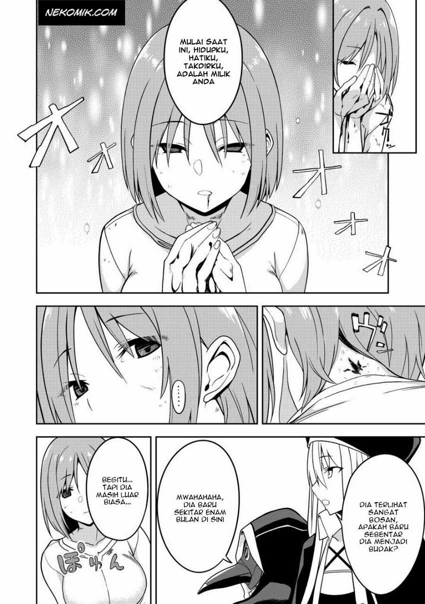 Eroi Koto Suru Tame ni Kyonyuu Bishoujo Dorei o Katta Hazu ga, Oshishou-sama to Shitawa Rete Omotta Toori ni Ikanaku Naru Hanashi Chapter 1 Gambar 13