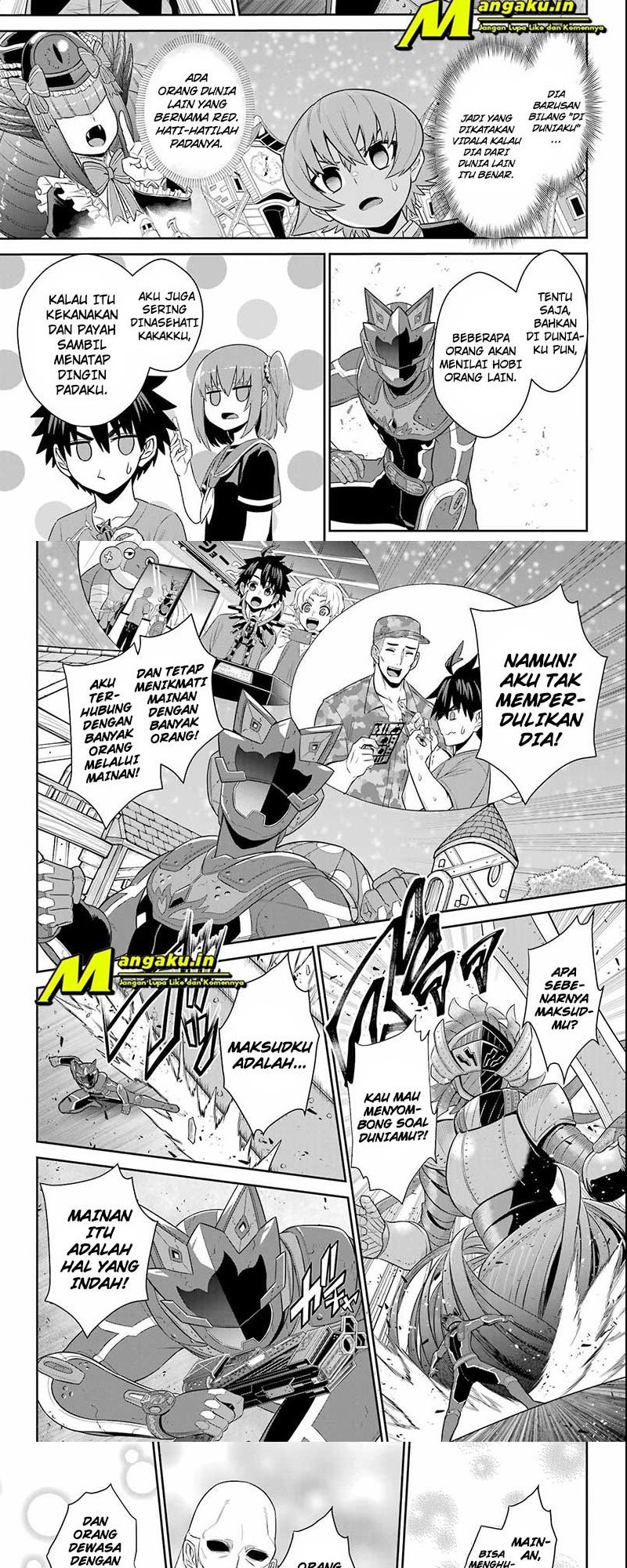 The Red Ranger Becomes an Adventurer in Another World Chapter 21.1 Gambar 5