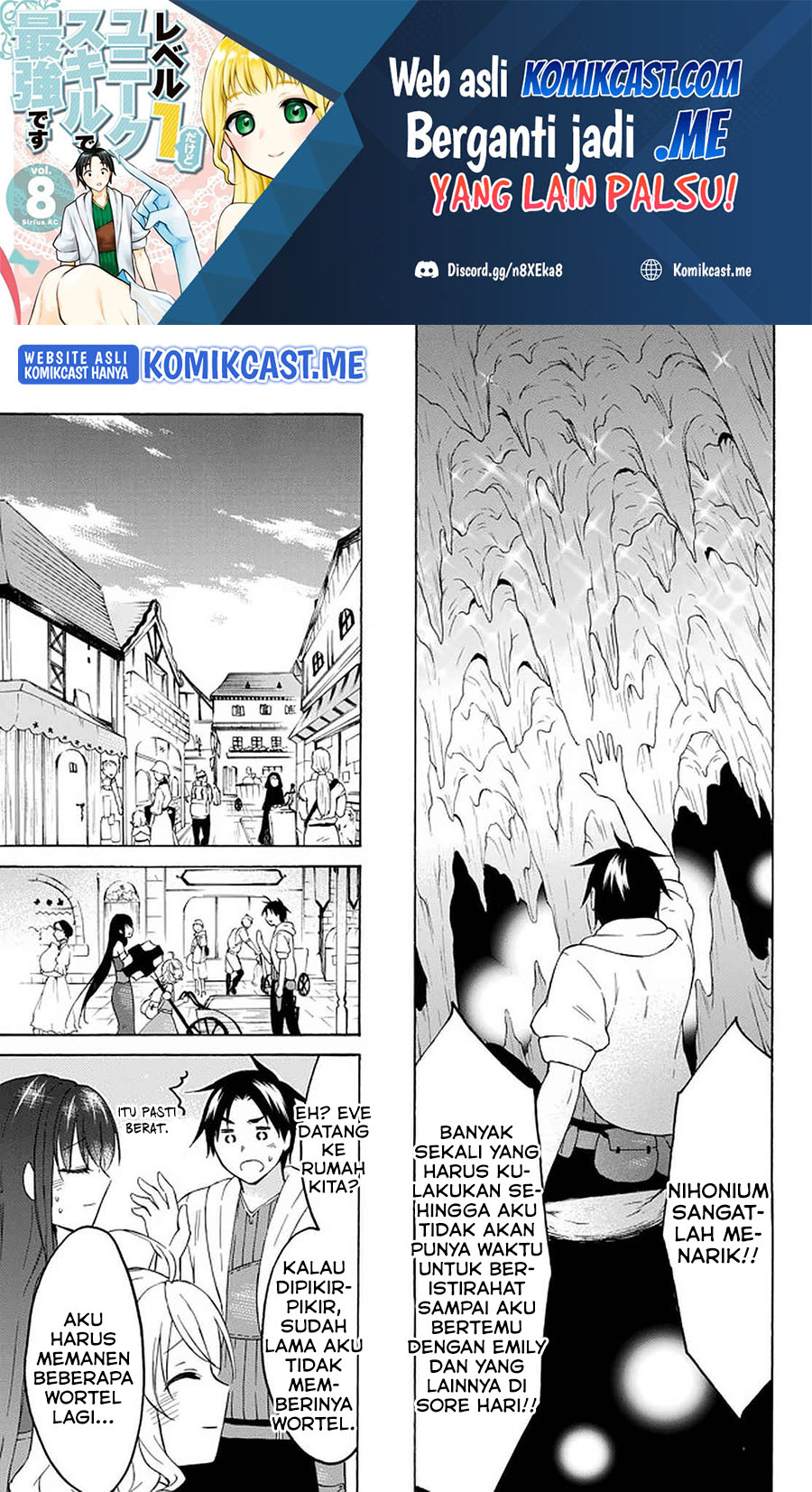 Baca Manga Level 1 dakedo Unique Skill de Saikyou desu Chapter 34 Gambar 2