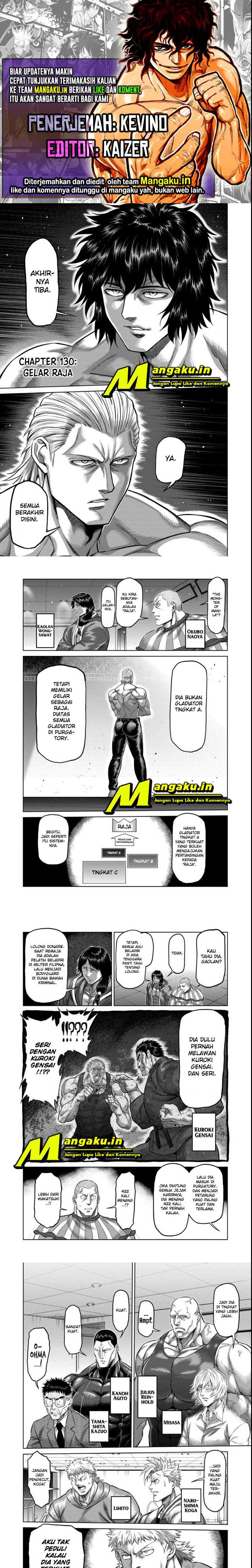 Baca Komik Kengan Omega Chapter 130 Gambar 1