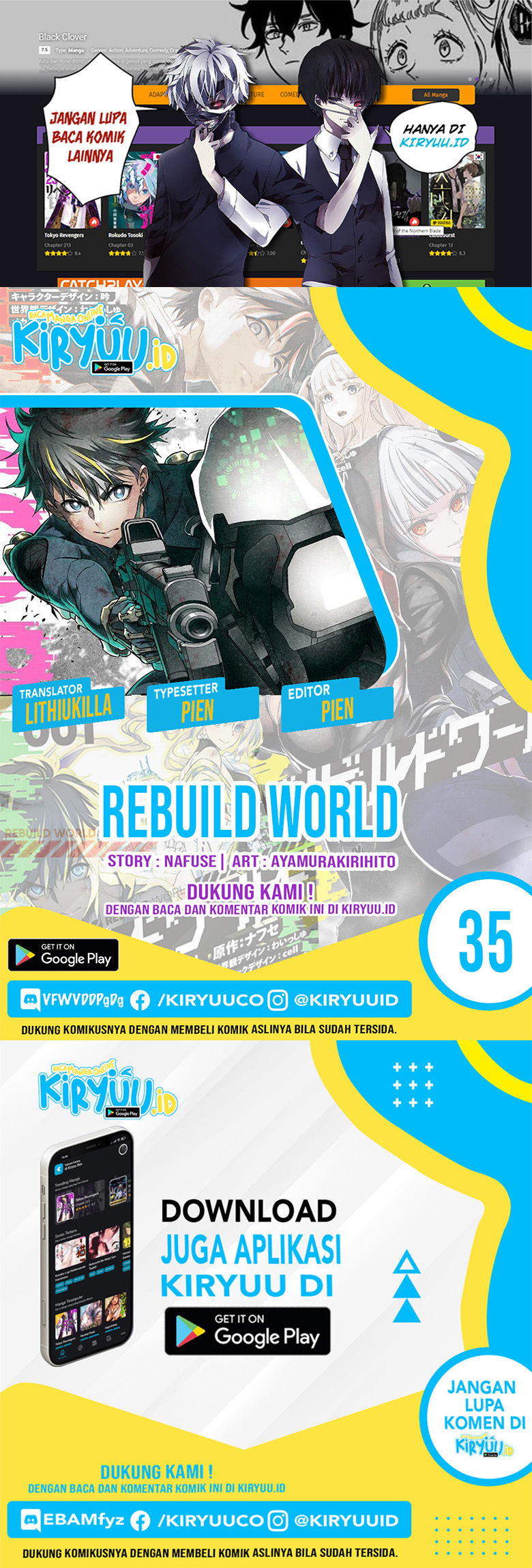 Baca Komik Rebuild World Chapter 35 Gambar 1