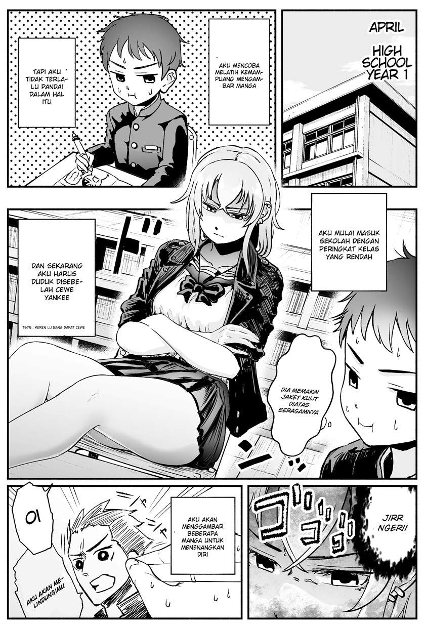 Baca Manga The Many Weaknesses of Ayaka the Yankee JK Chapter 1 Gambar 2