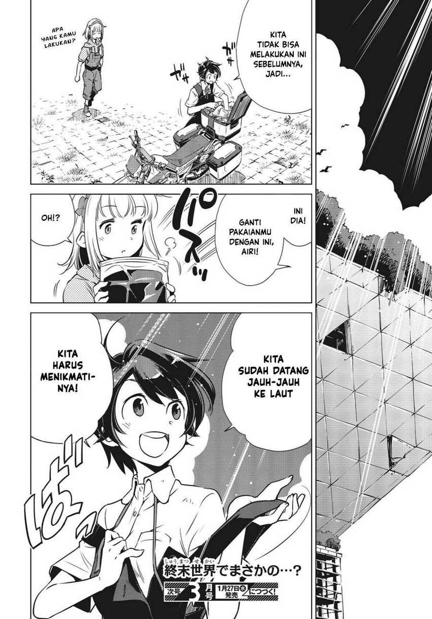 Shuumatsu Touring Chapter 4 Gambar 28