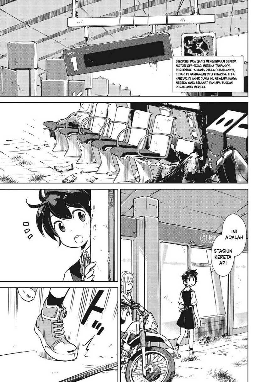 Shuumatsu Touring Chapter 4 Gambar 4