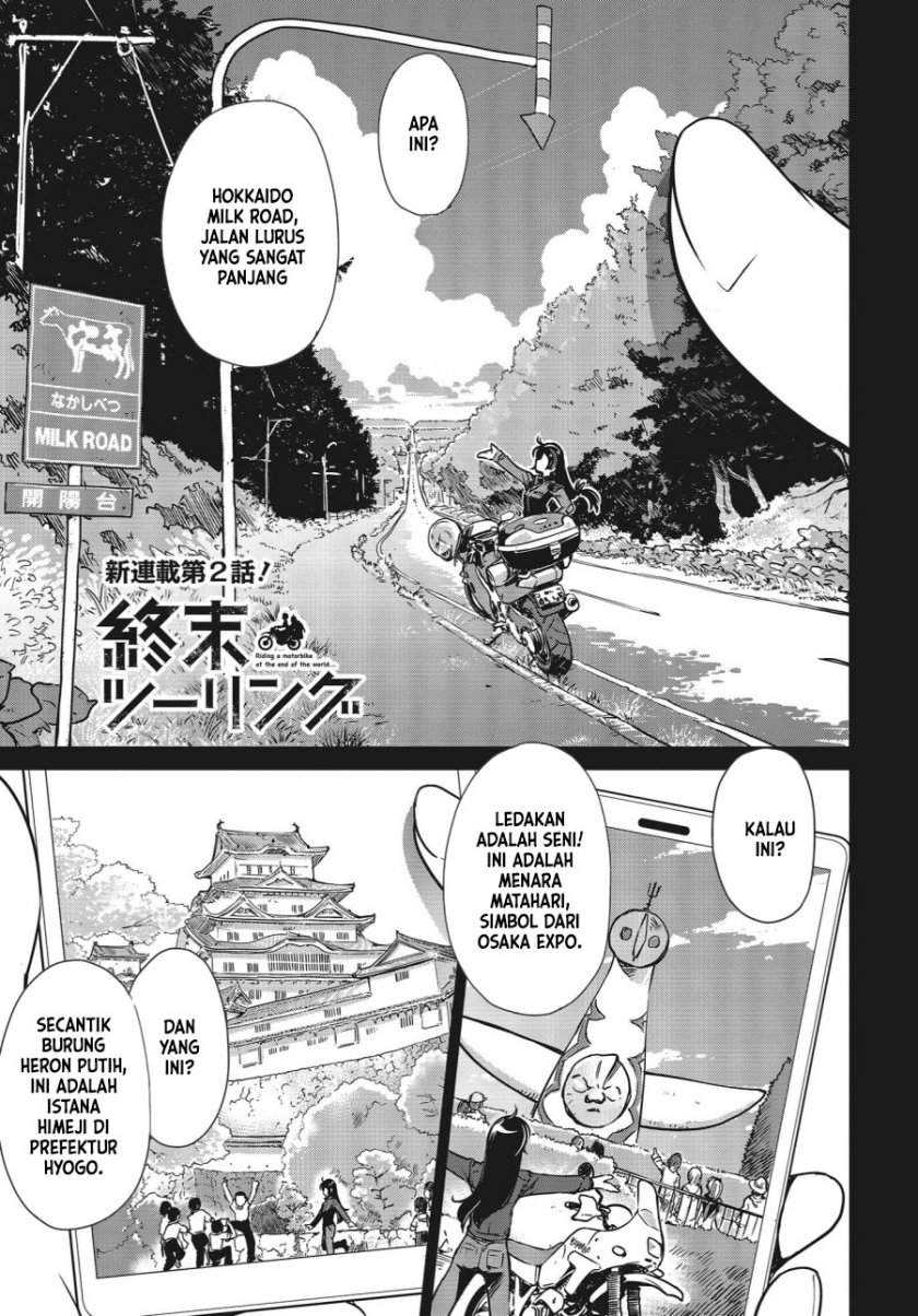 Baca Manga Shuumatsu Touring Chapter 2 Gambar 2