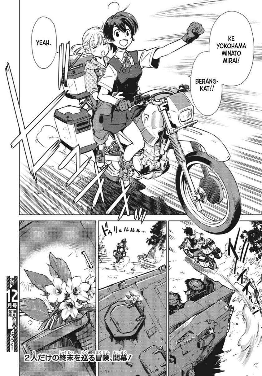 Shuumatsu Touring Chapter 1 Gambar 47