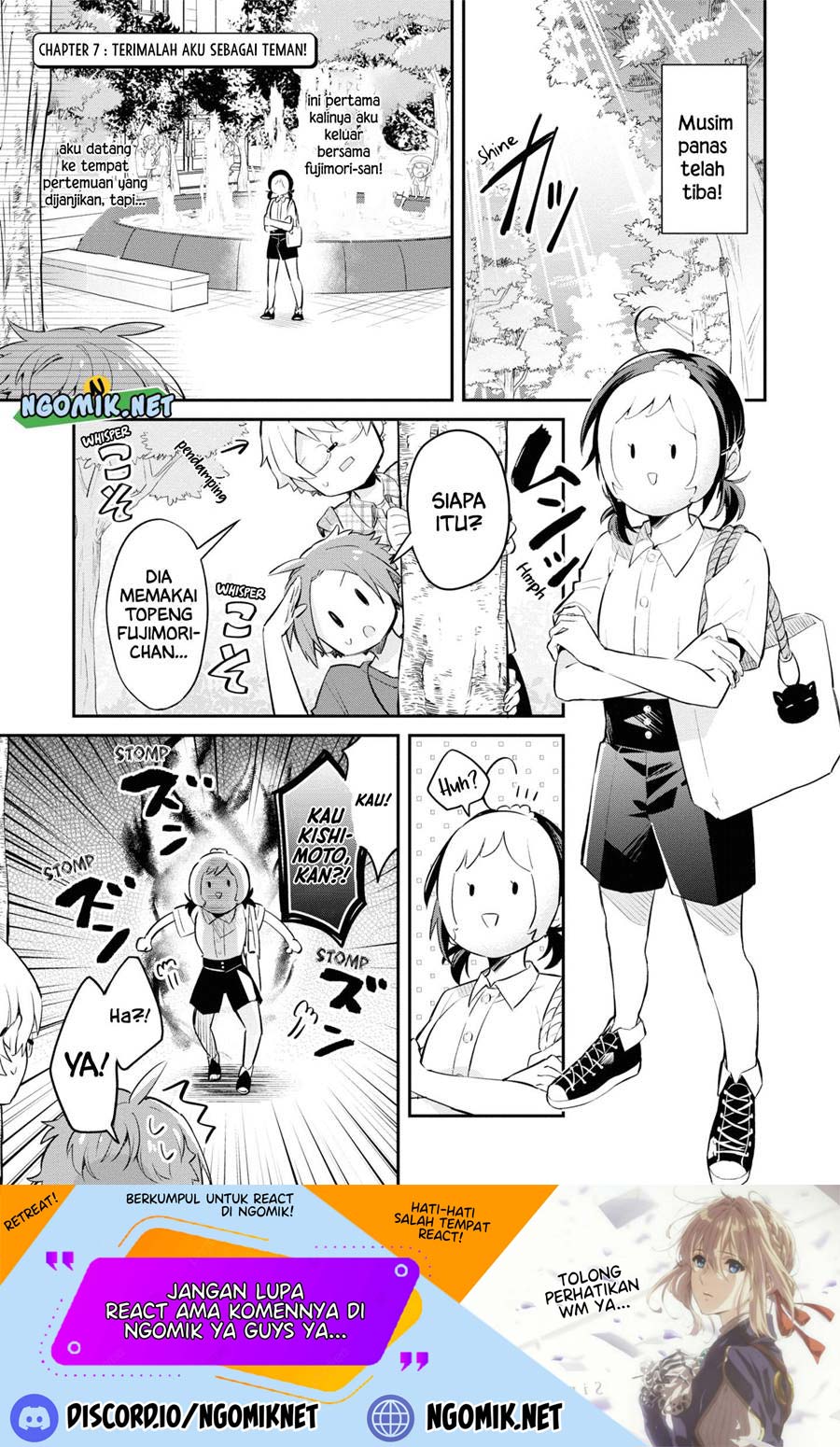 Kimi no Yokogao shika Mirenai  Chapter 7 Gambar 5