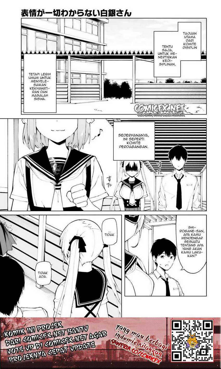 Hyoujou ga Issai Wakaranai Shirogane-san Chapter 1.1 Gambar 11