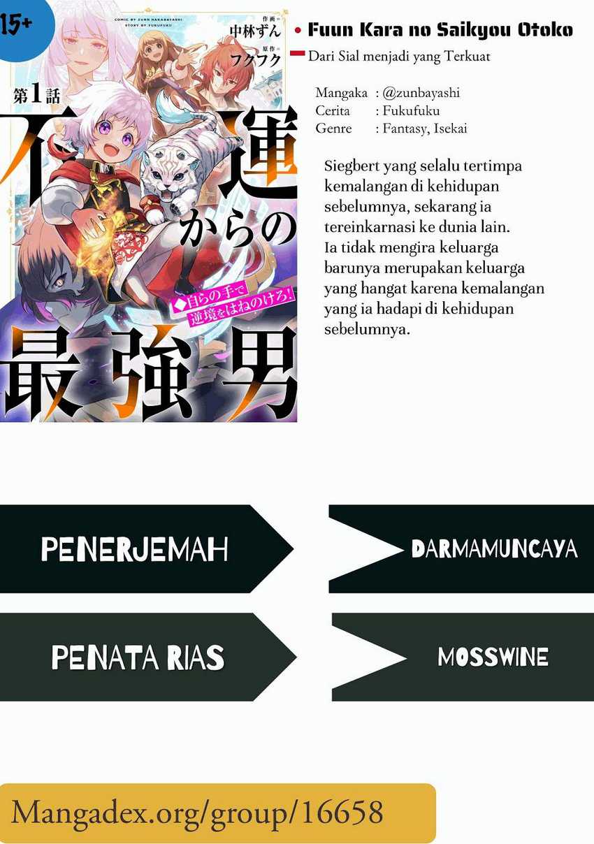 Baca Komik Fuun Kara no Saikyou Otoko Chapter 1.1 Gambar 1