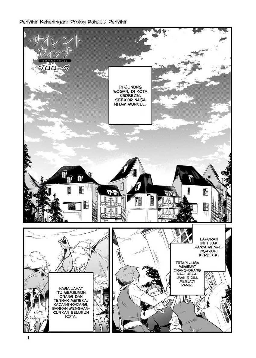 Baca Manga Silent Witch Chinmoku no Majo no Kakushigoto Chapter .1 - Prolog Gambar 2