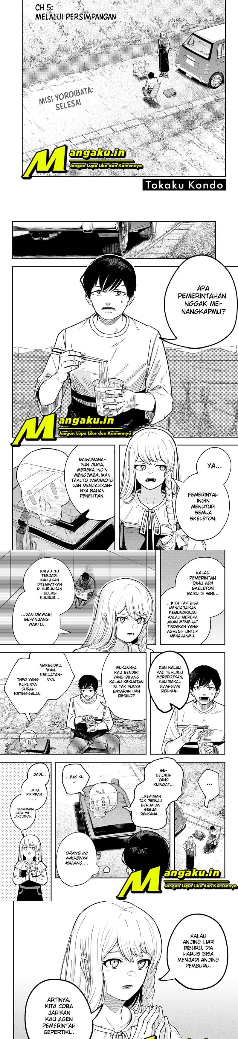 Baca Manga Skeleton Double Chapter 5.1 Gambar 2