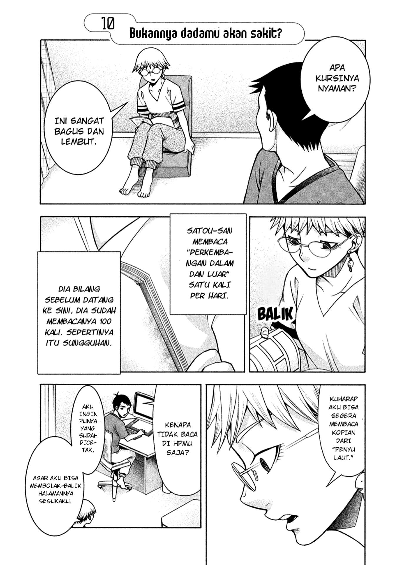 Baca Manga Asuperu Kanojo Chapter 10 Gambar 2