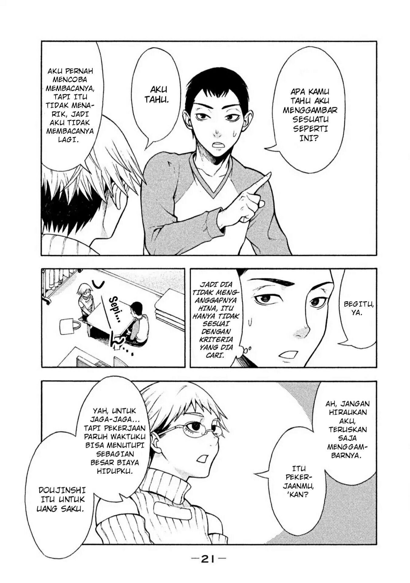 Asuperu Kanojo Chapter 1 Gambar 21