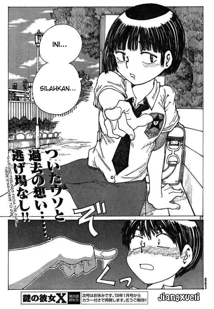 Nazo no Kanojo X Chapter 28 Gambar 27