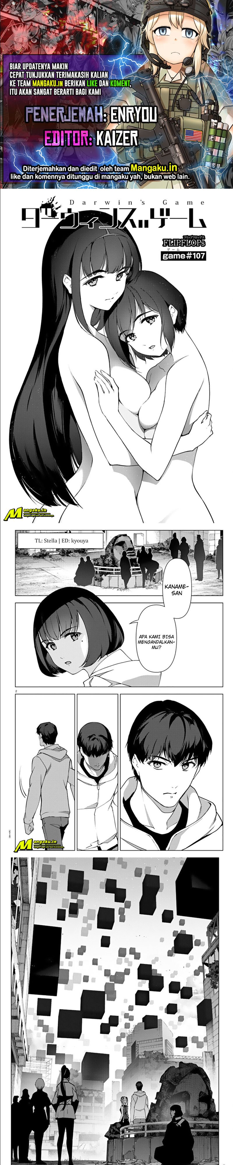 Baca Komik Darwins Game Chapter 107.1 Gambar 1