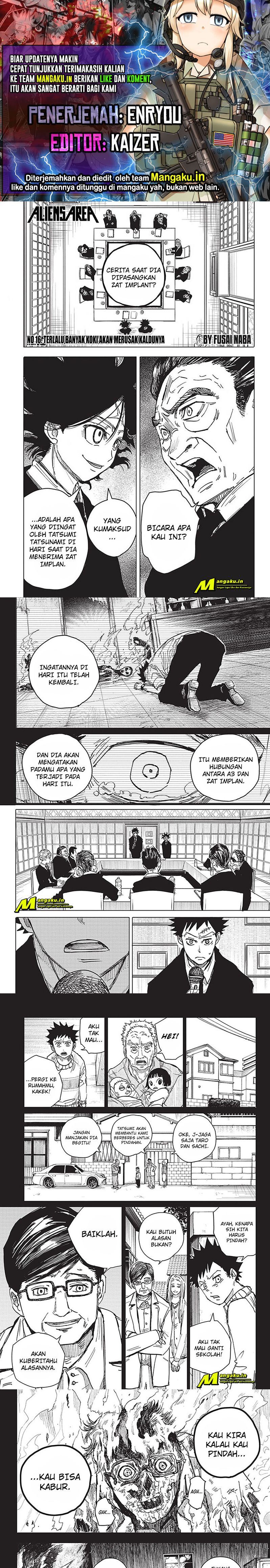 Baca Komik Aliens Area Chapter 16 Gambar 1