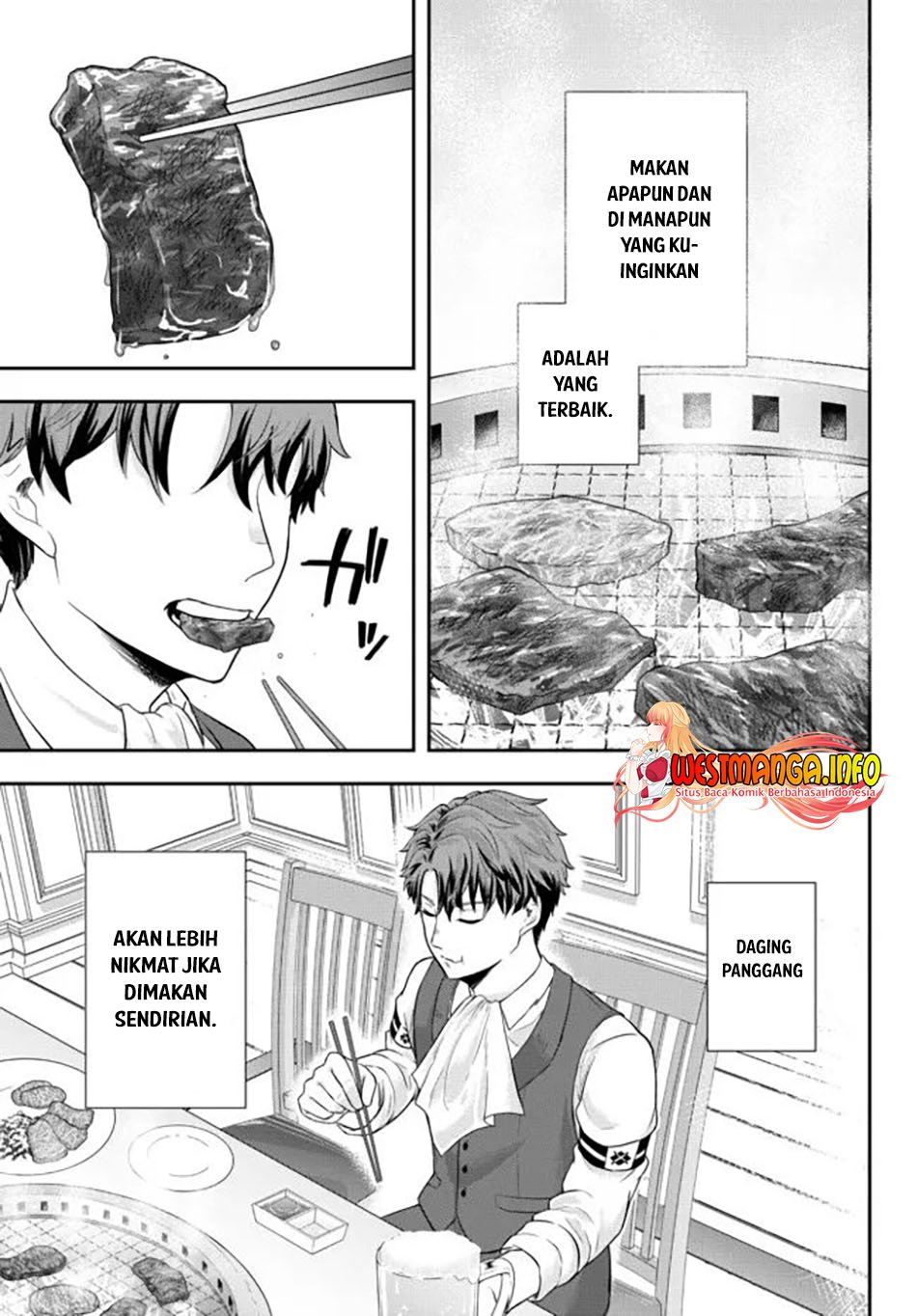 Baca Komik Dokushin Kizoku wa Isekai wo Ouka Suru: Kekkon Shinai Otoko no Yuuga na Ohitori-sama Life Chapter 2 Gambar 1
