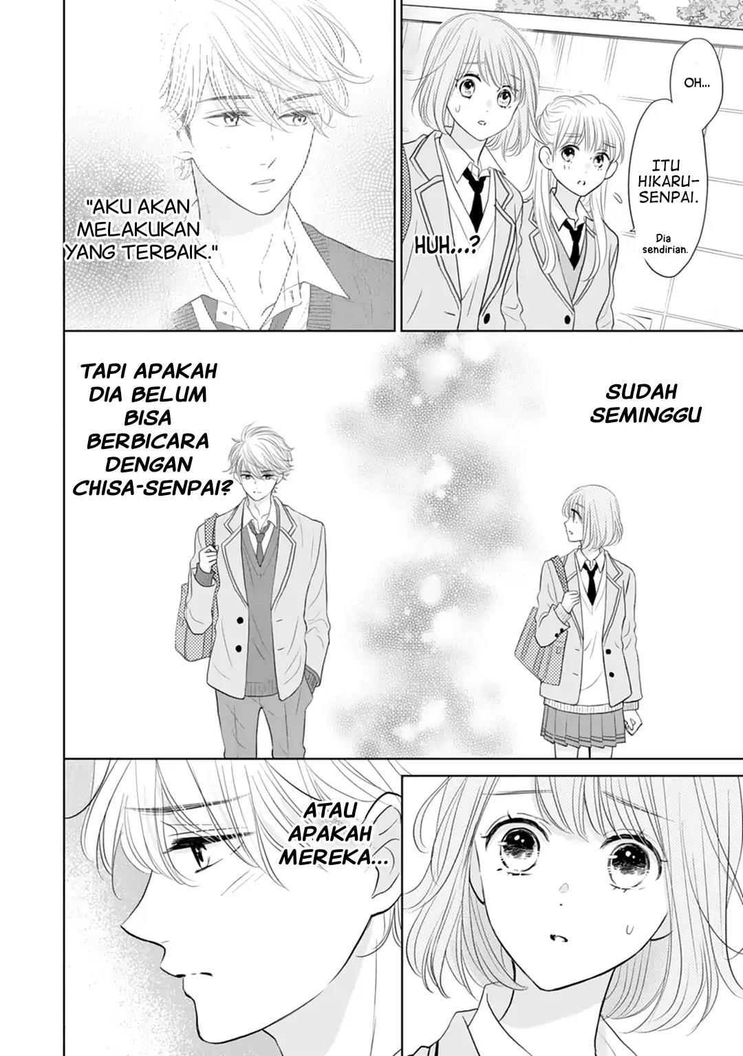 Senpai wa, Ijiwaru ni Tsuki Chapter 18 Gambar 7