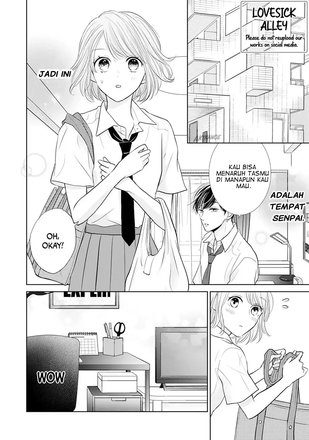 Senpai wa, Ijiwaru ni Tsuki Chapter 13 Gambar 3