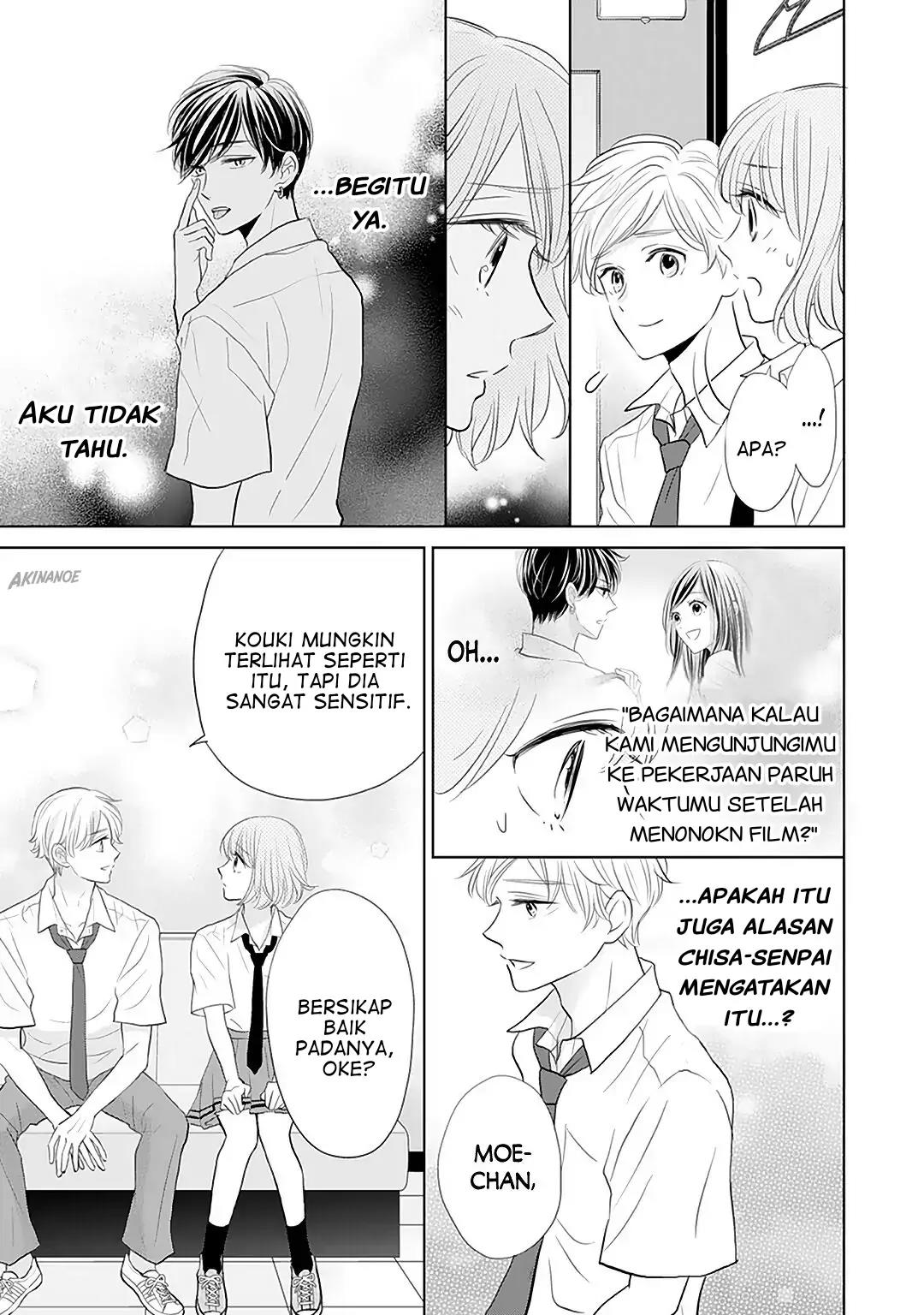 Senpai wa, Ijiwaru ni Tsuki Chapter 11 Gambar 14