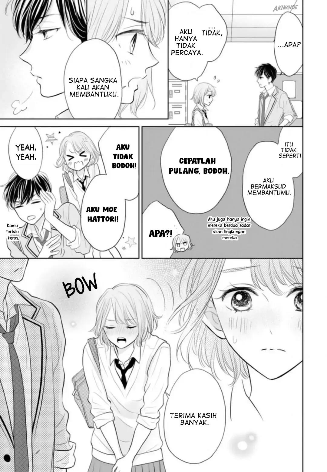 Senpai wa, Ijiwaru ni Tsuki Chapter 4 Gambar 16