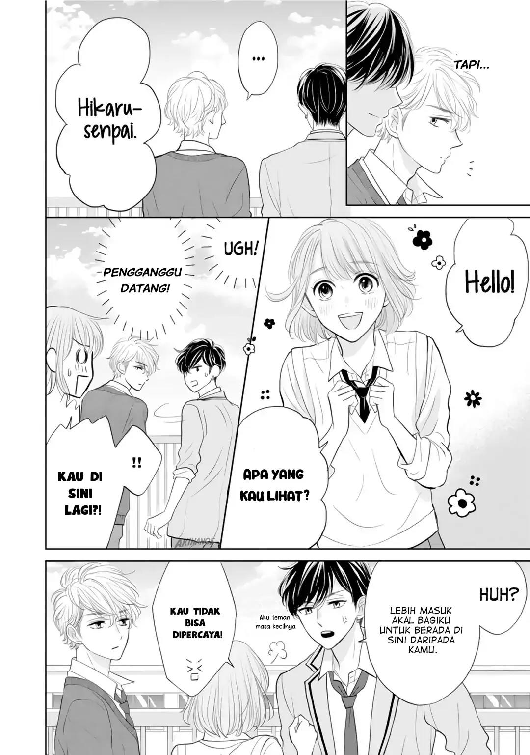 Senpai wa, Ijiwaru ni Tsuki Chapter 3 Gambar 9