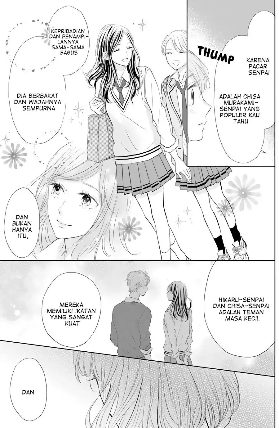 Senpai wa, Ijiwaru ni Tsuki Chapter 1 Gambar 12