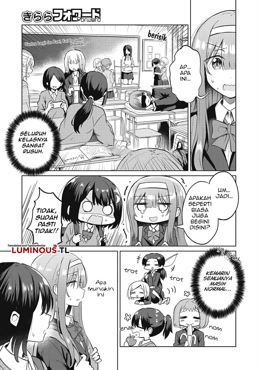 Ironna Onnanoko to Kisu wo shiteitara, Yuri Kisu ni Mezamete shimaimashita… Chapter 2 Gambar 25