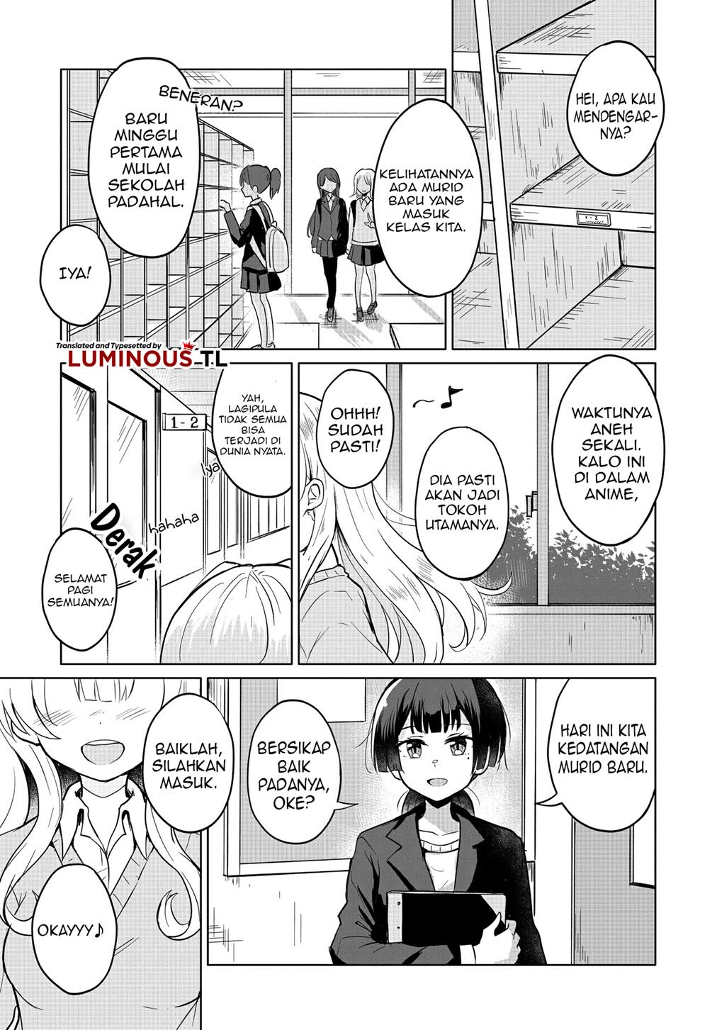 Ironna Onnanoko to Kisu wo shiteitara, Yuri Kisu ni Mezamete shimaimashita… Chapter 2 Gambar 3