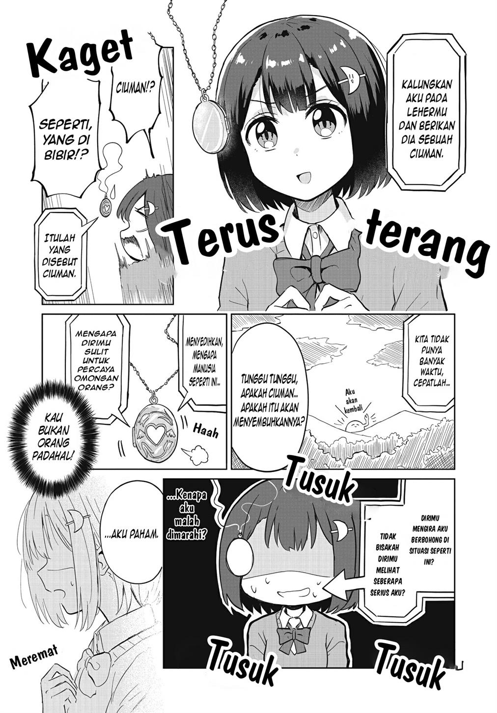 Ironna Onnanoko to Kisu wo shiteitara, Yuri Kisu ni Mezamete shimaimashita… Chapter 1 Gambar 12