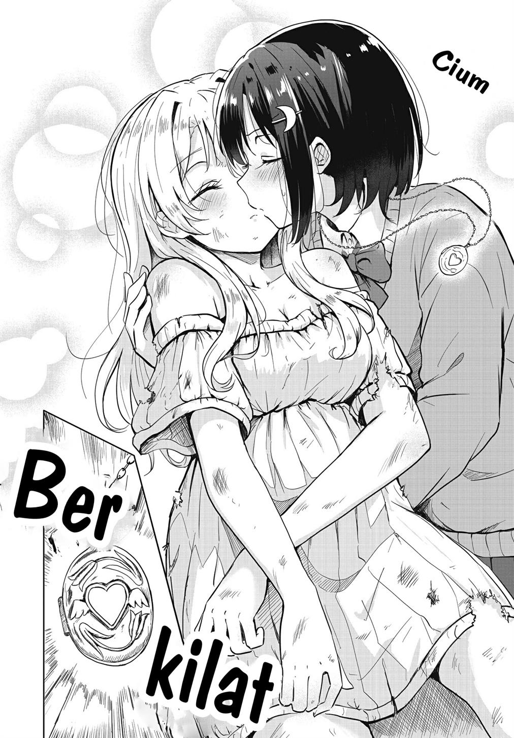 Ironna Onnanoko to Kisu wo shiteitara, Yuri Kisu ni Mezamete shimaimashita… Chapter 1 Gambar 15