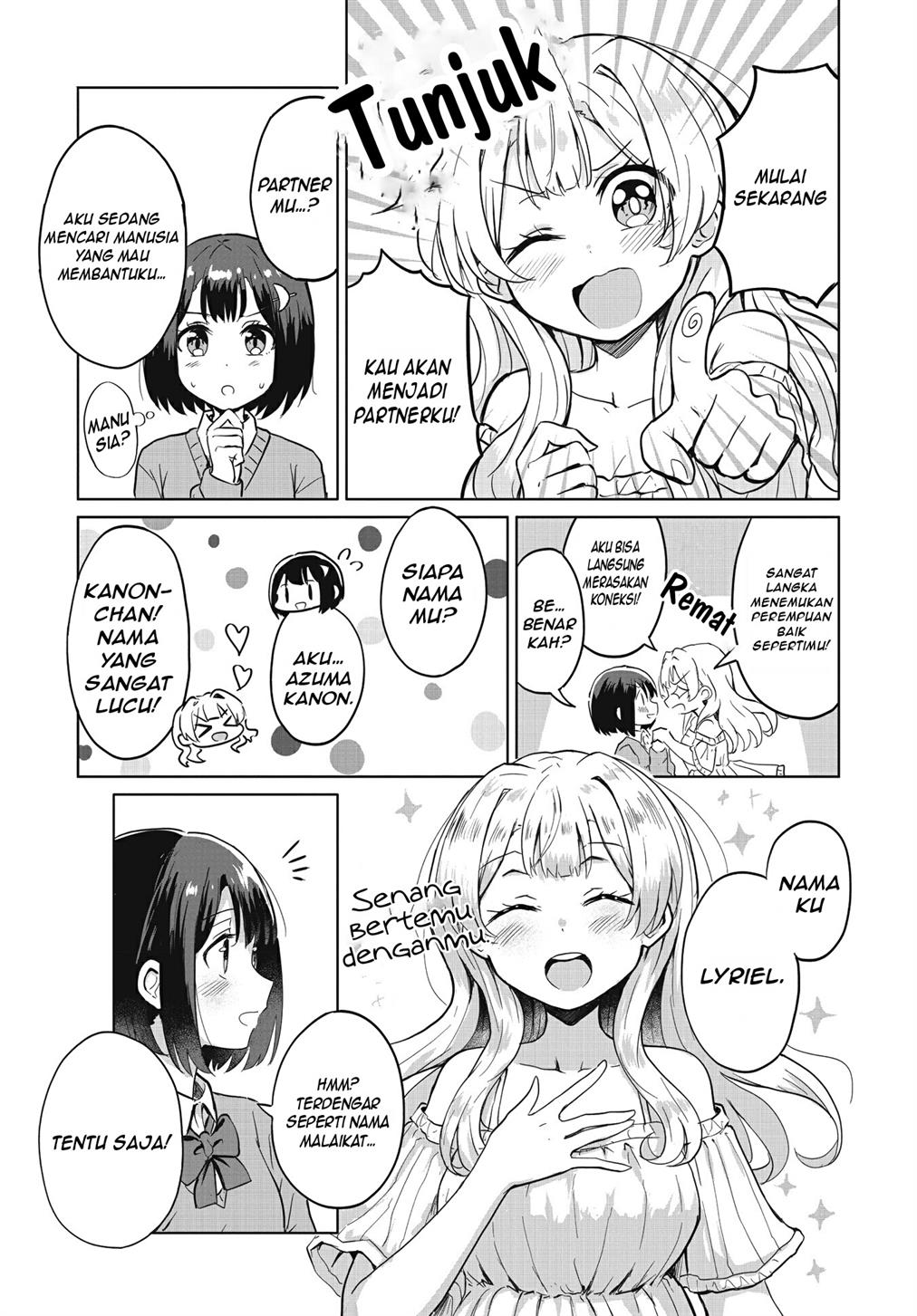 Ironna Onnanoko to Kisu wo shiteitara, Yuri Kisu ni Mezamete shimaimashita… Chapter 1 Gambar 20