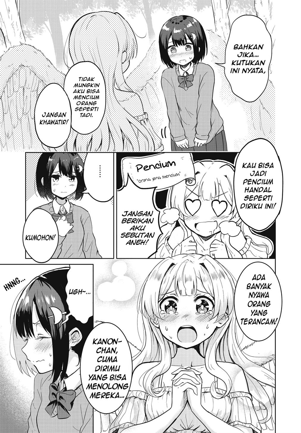 Ironna Onnanoko to Kisu wo shiteitara, Yuri Kisu ni Mezamete shimaimashita… Chapter 1 Gambar 24