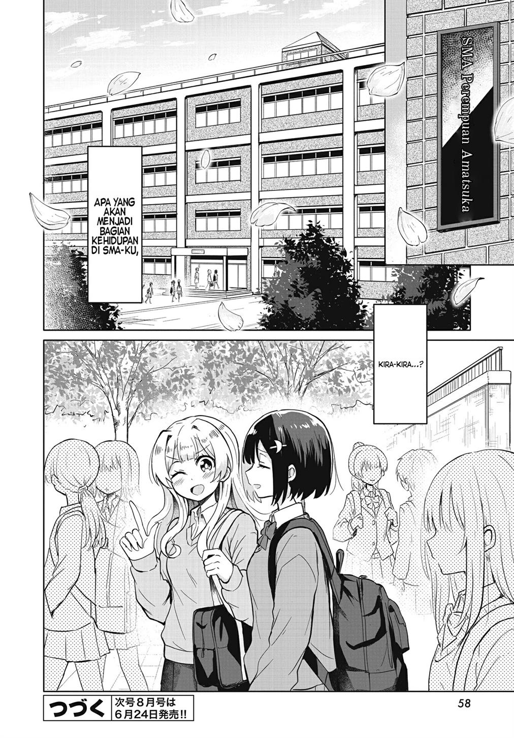 Ironna Onnanoko to Kisu wo shiteitara, Yuri Kisu ni Mezamete shimaimashita… Chapter 1 Gambar 29