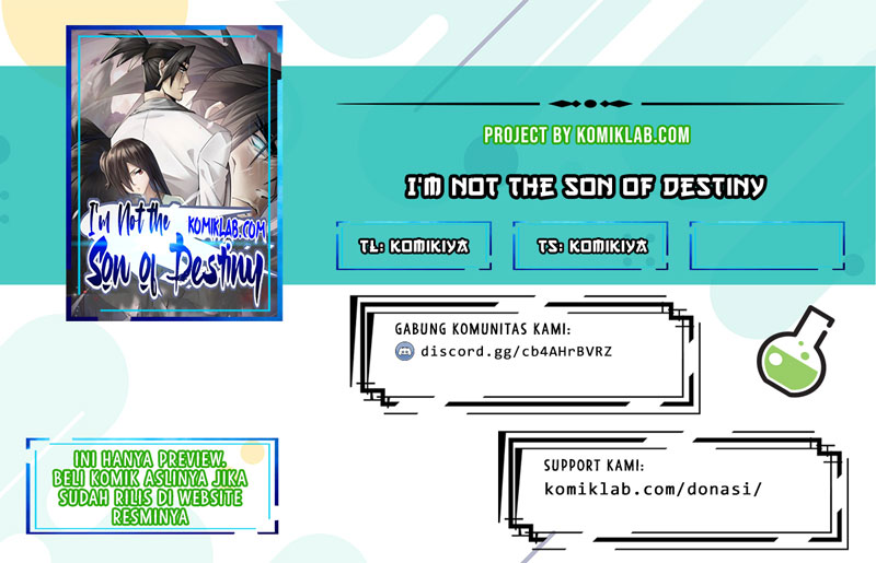 Baca Komik I’m Not the Son of Destiny Chapter 1 Gambar 1