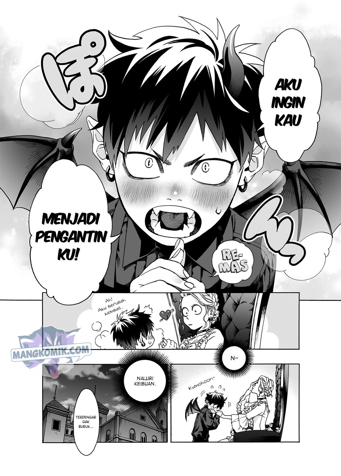 Watashi no Maou-sama Chapter .1 - Tamat Gambar 6