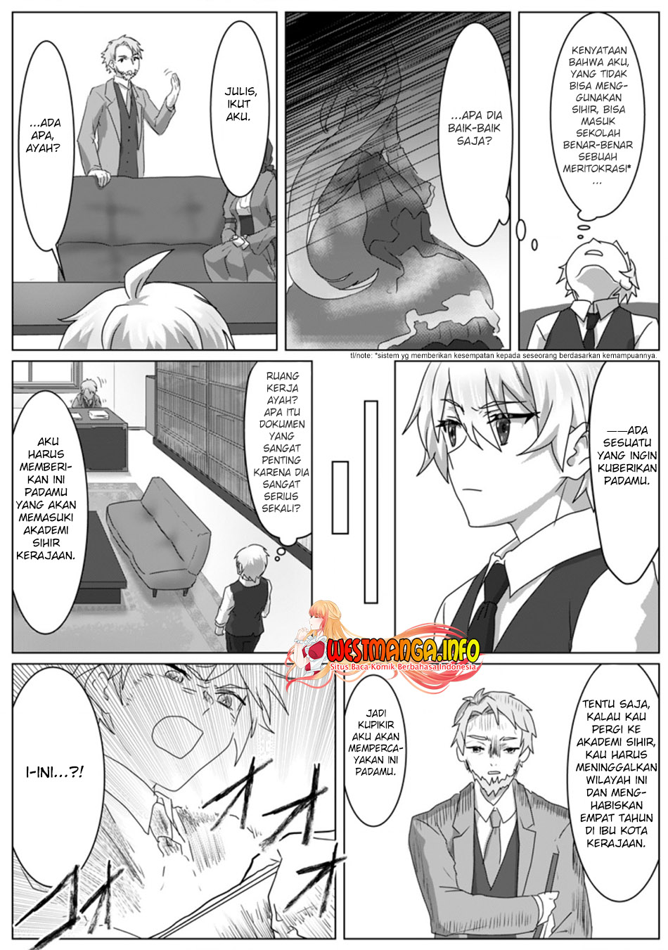 Mahou Gakuen No Daizai Majutsushi Chapter 3.3 Gambar 9