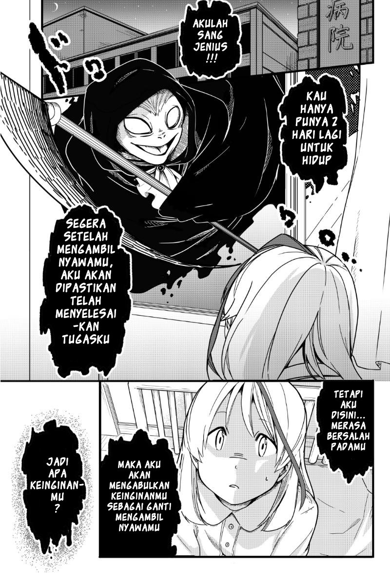 Baca Manga Bakana Shinigami Chapter .1 - Tamat Gambar 2