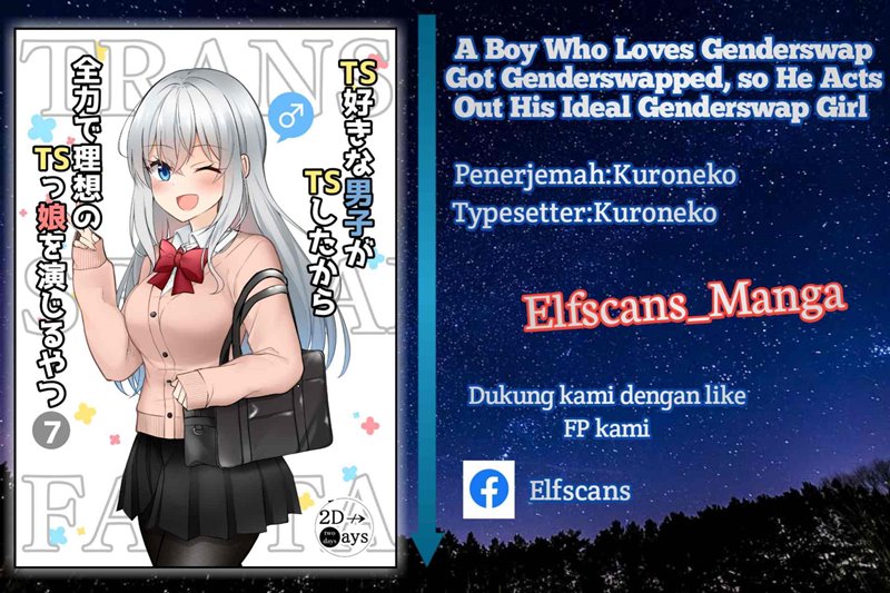 Baca Komik A Boy Who Loves Genderswap Got Genderswapped, so He Acts Out His Ideal Genderswap Girl Chapter 8 Gambar 1