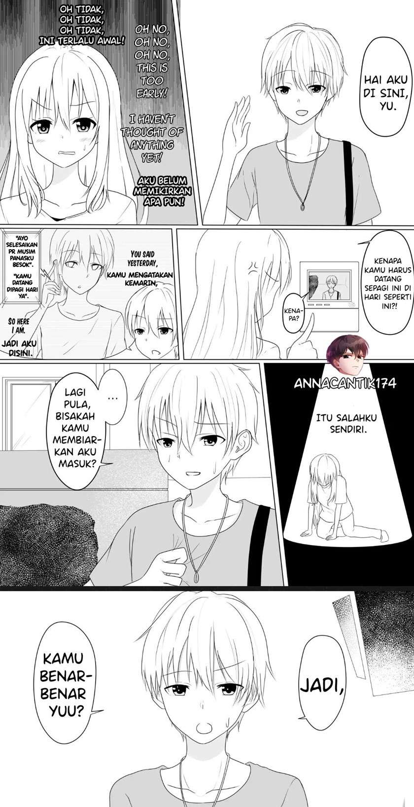 Baca Manga A Boy Who Loves Genderswap Got Genderswapped, so He Acts Out His Ideal Genderswap Girl Chapter 2 Gambar 2